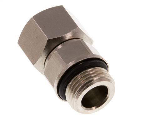 G 3/8'' M/F Nickel plated Brass Swivel Joint 15 Bar