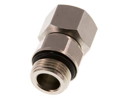 G 3/8'' M/F Nickel plated Brass Swivel Joint 15 Bar