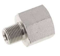 3/8'' NPT x 1/2'' NPT M/F Zinc plated Steel Reducing Ring 210 Bar - Hydraulic