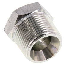 1'' NPT x 1/2'' NPT M/F Zinc plated Steel Reducing Ring 140 Bar - Hydraulic