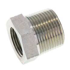 1'' NPT x 3/4'' NPT M/F Zinc plated Steel Reducing Ring 140 Bar - Hydraulic