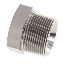 1 1/4'' NPT x 1'' NPT M/F Zinc plated Steel Reducing Ring 80 Bar - Hydraulic