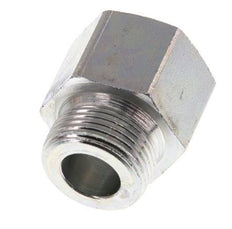 M22 x G 3/8'' M/F Zinc plated Steel Reducing Adapter 40 Bar - Hydraulic