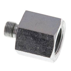 G 1/8'' x G 3/8'' M/F Zinc plated Steel Reducing Adapter 630 Bar - Hydraulic