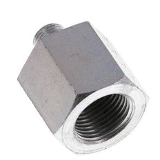 G 1/8'' x G 3/8'' M/F Zinc plated Steel Reducing Adapter 630 Bar - Hydraulic
