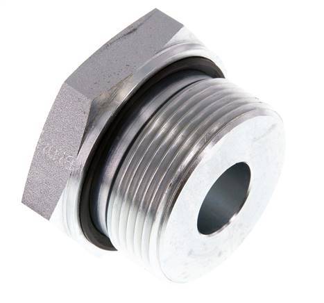 G 1 1/2'' x G 1/2'' M/F Zinc plated Steel Reducing Adapter 315 Bar - Hydraulic