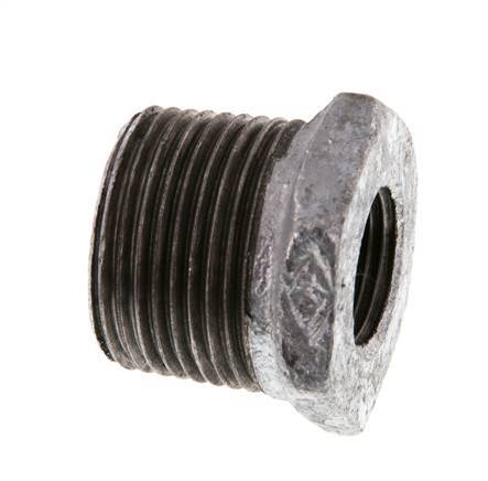 R 3/4'' x Rp 3/8'' M/F Zinc plated Cast iron Reducing Ring 25 Bar [5 Pieces]