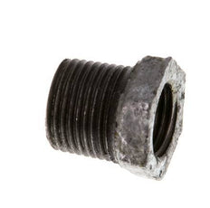 R 3/8'' x Rp 1/4'' M/F Zinc plated Cast iron Reducing Ring 25 Bar [5 Pieces]