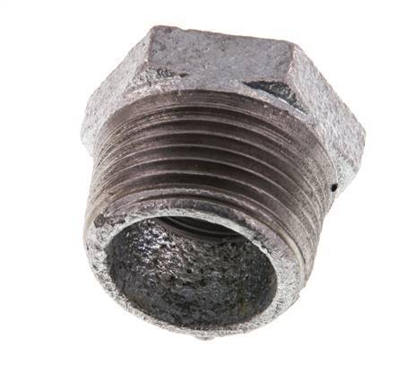 R 1'' x Rp 3/4'' M/F Zinc plated Cast iron Reducing Ring 25 Bar [5 Pieces]