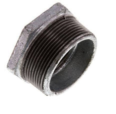 R 2'' x Rp 1 1/4'' M/F Zinc plated Cast iron Reducing Ring 25 Bar