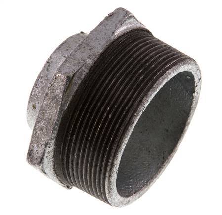 R 2 1/2'' x Rp 1 1/4'' M/F Zinc plated Cast iron Reducing Ring 25 Bar