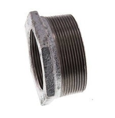R 2 1/2'' x Rp 2'' M/F Zinc plated Cast iron Reducing Ring 25 Bar