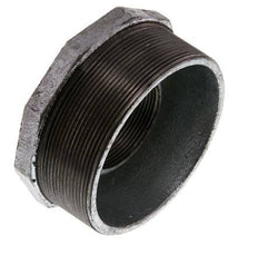 R 4'' x Rp 2'' M/F Zinc plated Cast iron Reducing Ring 25 Bar
