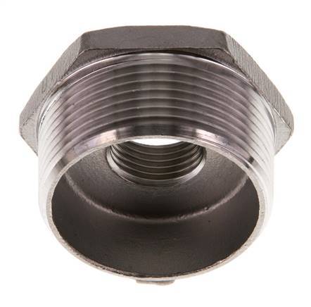 R 1 1/2'' x Rp 1/2'' M/F Stainless steel Reducing Ring 16 Bar
