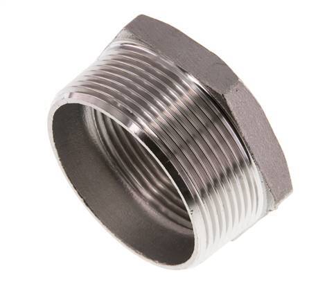 R 2'' x Rp 1 1/2'' M/F Stainless steel Reducing Ring 16 Bar