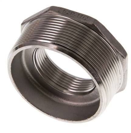 R 2 1/2'' x Rp 1 1/2'' M/F Stainless steel Reducing Ring 16 Bar
