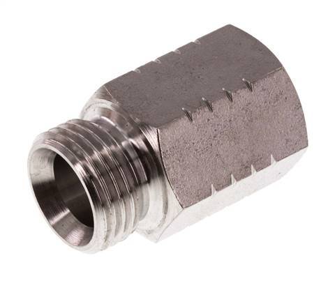 G 1/2'' x 1/2'' NPT M/F Stainless steel Reducing Ring 40 Bar - Hydraulic