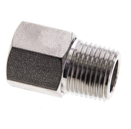 1/2'' NPT x 1/2'' NPT M/F Stainless steel Extension 345 Bar - Hydraulic