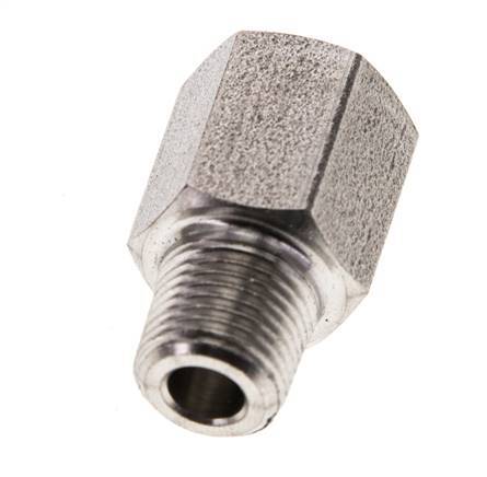 1/8'' NPT x 1/8'' NPT M/F Stainless steel Extension 345 Bar - Hydraulic