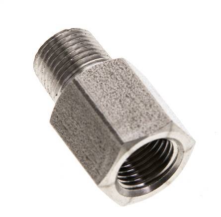 1/8'' NPT x 1/8'' NPT M/F Stainless steel Extension 345 Bar - Hydraulic