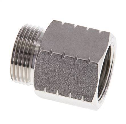 G 3/4'' x 3/4'' NPT M/F Stainless steel Reducing Ring 40 Bar - Hydraulic