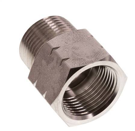 3/4'' NPT x G 3/4'' M/F Stainless steel Reducing Ring 40 Bar - Hydraulic
