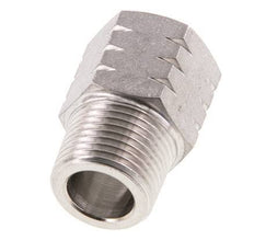 R 3/8'' x 3/8'' NPT M/F Stainless steel Reducing Ring 40 Bar - Hydraulic
