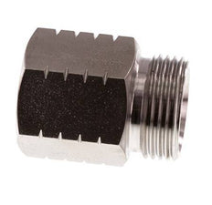 G 1'' x 1'' NPT M/F Stainless steel Reducing Ring 40 Bar - Hydraulic