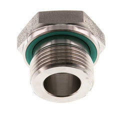G 3/4'' x G 3/8'' M/F Stainless steel Reducing Adapter 400 Bar - Hydraulic