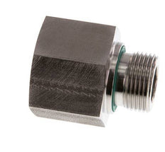 G 3/4'' x G 1'' M/F Stainless steel Reducing Adapter 400 Bar - Hydraulic