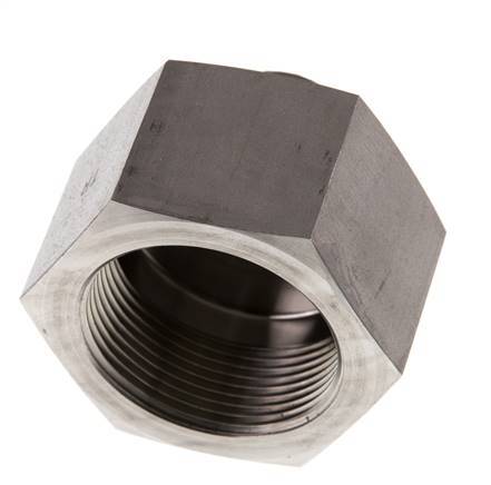G 3/4'' x G 1 1/2'' M/F Stainless steel Reducing Adapter 315 Bar - Hydraulic