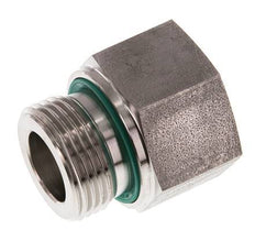 G 1'' x G 3/4'' M/F Stainless steel Reducing Adapter 400 Bar - Hydraulic