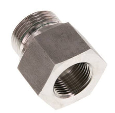 G 1'' x G 3/4'' M/F Stainless steel Reducing Adapter 400 Bar - Hydraulic
