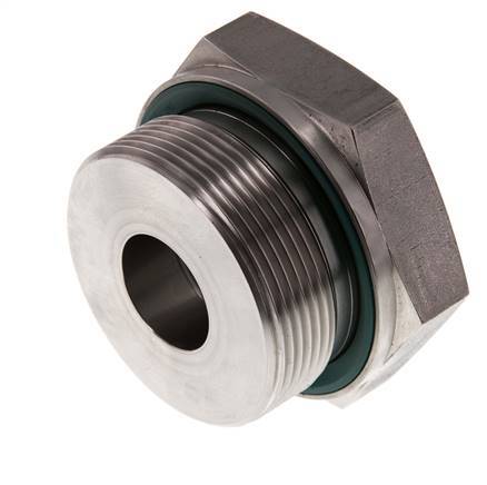 G 2'' x G 3/4'' M/F Stainless steel Reducing Adapter 250 Bar - Hydraulic