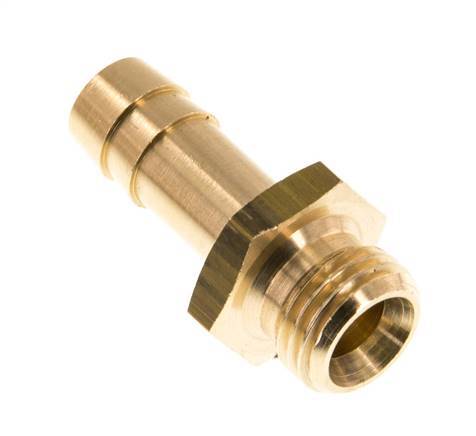G 1/4'' Male x 9mm Brass Hose barb 16 Bar [5 Pieces]