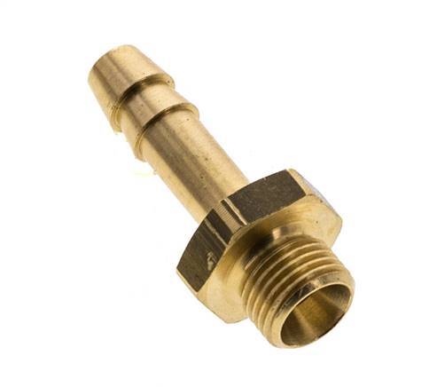 G 1/8'' Male x 6mm Brass Hose barb 16 Bar [5 Pieces]