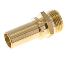 G 3/4'' Male x 19mm Brass Hose barb with Safety Collar DIN 2817