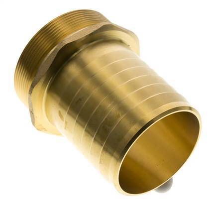 G 3'' Male x 76mm Brass Hose barb 16 Bar