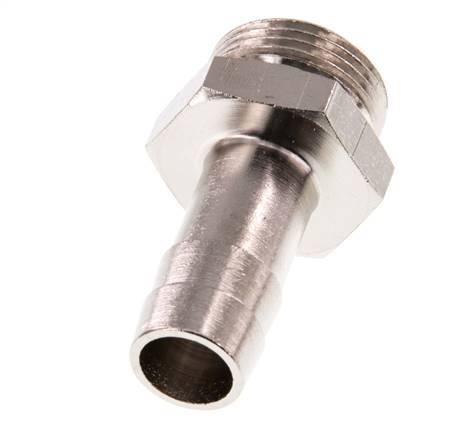 G 3/4'' Male x 16mm Nickel plated Brass Hose barb 16 Bar
