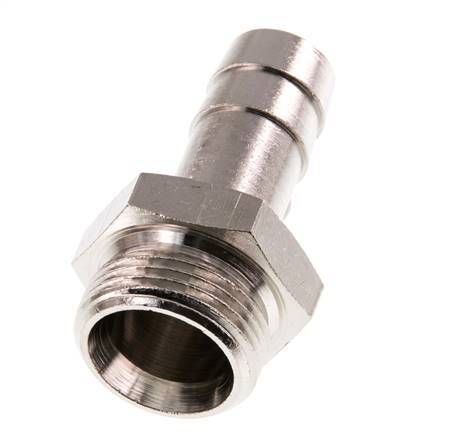 G 3/4'' Male x 16mm Nickel plated Brass Hose barb 16 Bar