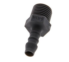R 1/4'' Male x 6mm PA 6 Hose barb 10 Bar [10 Pieces]