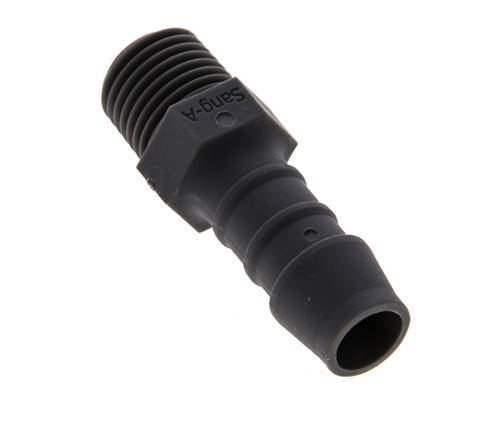 R 1/4'' Male x 10mm PA 6 Hose barb 10 Bar [10 Pieces]