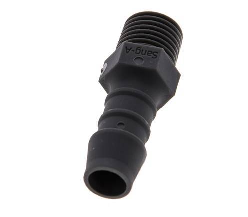 R 1/4'' Male x 10mm PA 6 Hose barb 10 Bar [10 Pieces]