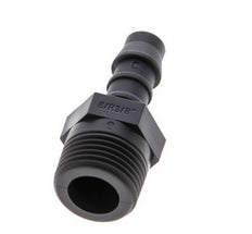 R 3/8'' Male x 8mm PA 6 Hose barb 10 Bar [10 Pieces]