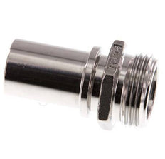 G 1'' Male x 25mm Stainless steel Hose barb with Safety Collar DIN 2817