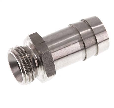 G 1/2'' Male x 19mm Stainless steel Hose barb 40 Bar