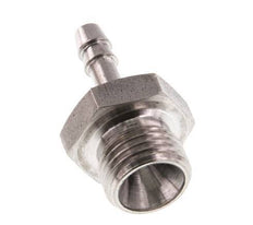 G 1/4'' Male x 4mm Stainless steel Hose barb 40 Bar