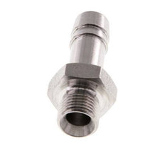 G 1/8'' Male x 8mm Stainless steel Hose barb 40 Bar
