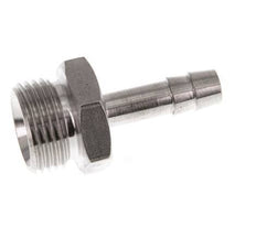G 3/8'' Male x 6mm Stainless steel Hose barb 40 Bar