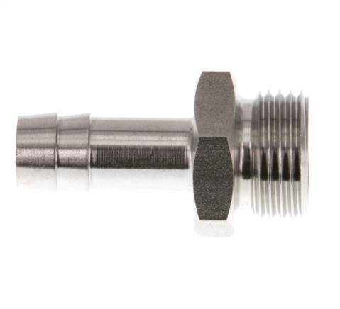 G 3/8'' Male x 9mm Stainless steel Hose barb 40 Bar